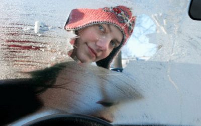 Die Frontschreibe ist morgens vereist, sie ärgern sich immer wieder?