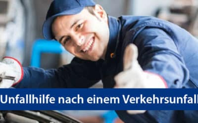 Unfallhilfe nach einem Verkehrsunfall
