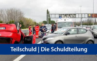 Teilschuld | Die Schuldteilung bei Autounfällen