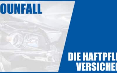 Haftpflichtversicherung Autounfall