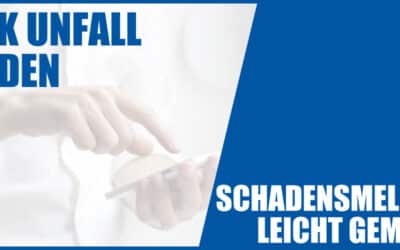 DEVK Unfall melden: Schadensmeldung leicht gemacht
